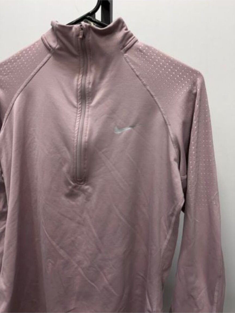 Nike Dri-Fit Purple Half Zip Pullover - Picture 2 of 5